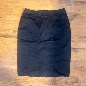 H&M black pencil skirt High waist